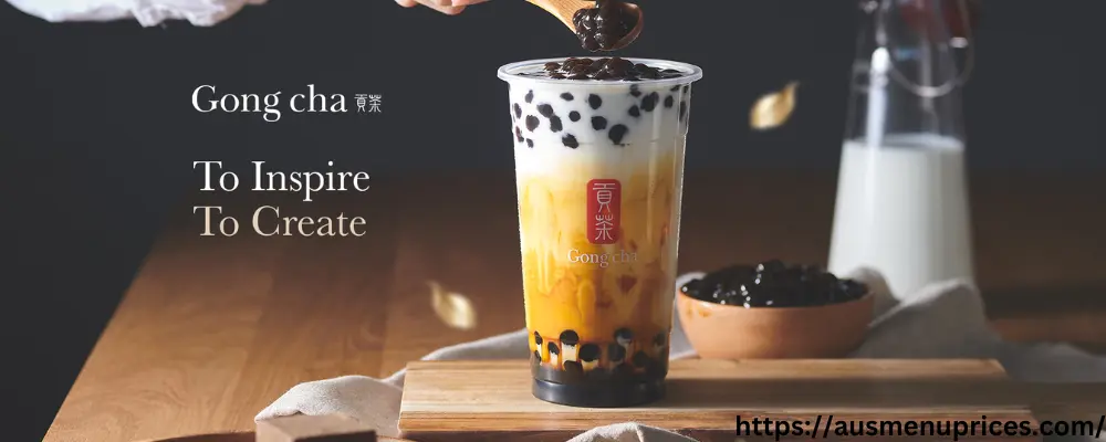 Gong Cha Toppings Menu Prices in Australia 2023