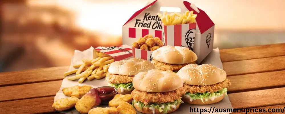KFC Menu Snacks & Kids Meals