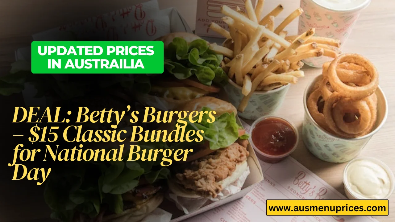 Betty’s Burgers Menu Deal