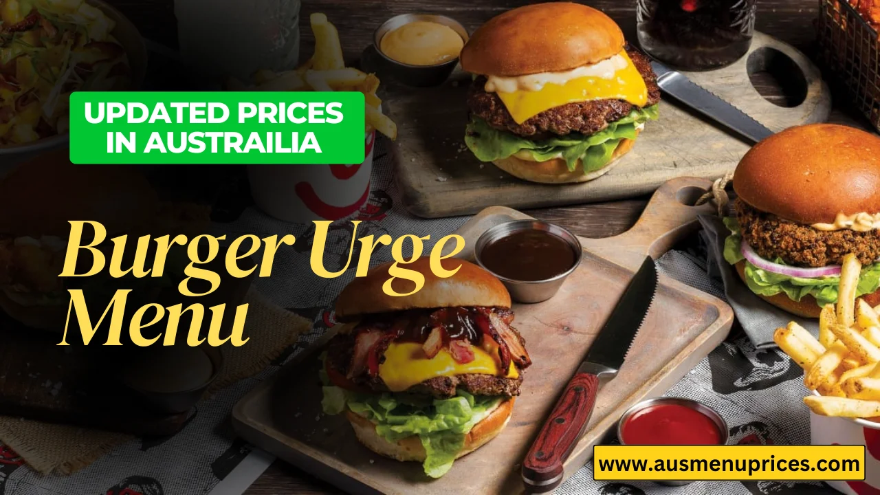 Burger Urge Menu Prices