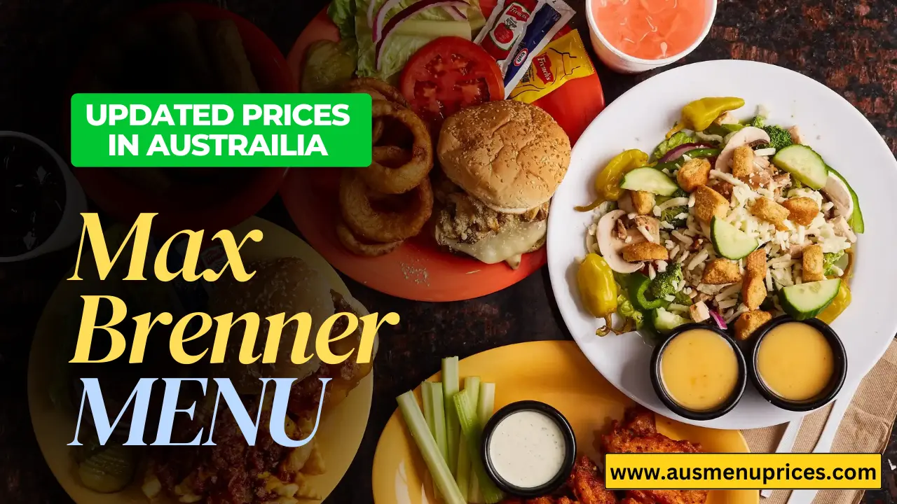 Max Brenner menu prices