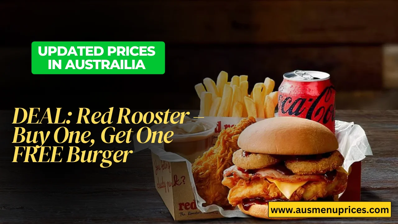 Red Rooster menu Deals