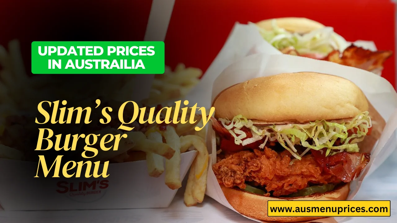 Slim’s Quality Burger Menu Prices