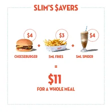 Slim’s Quality Burger Sauces Menu