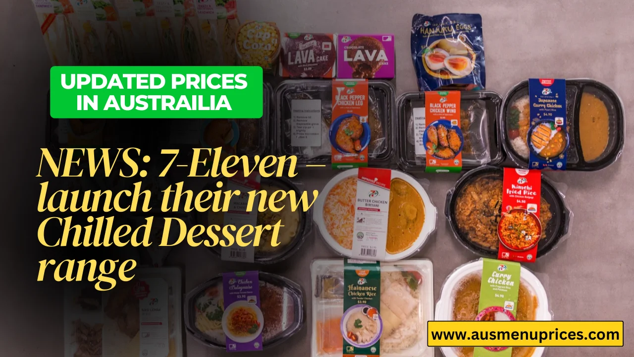 7-Eleven launch their new Chilled Dessert range
