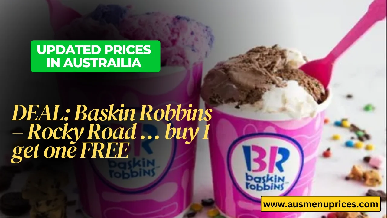 Baskin Robbins Menu Deal (2)