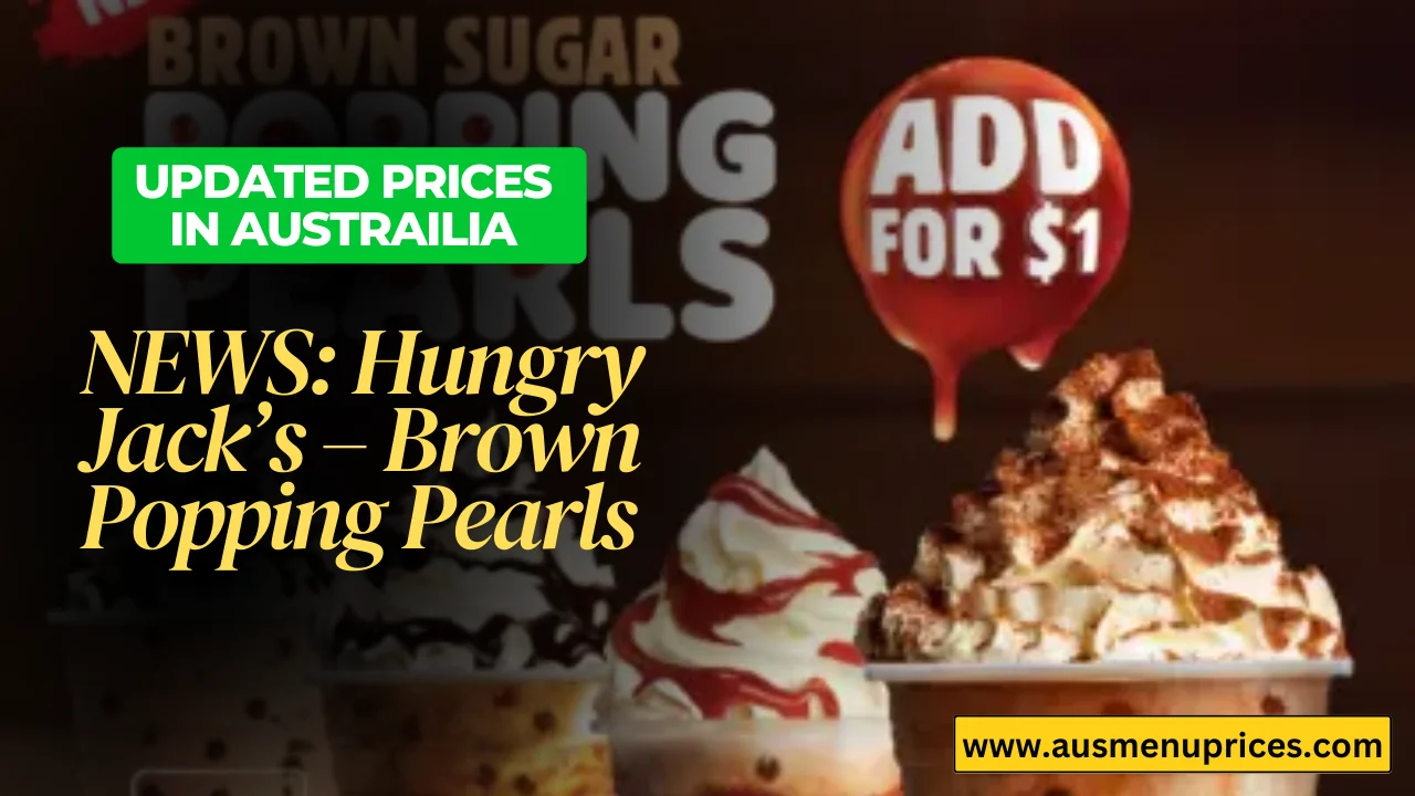 Hungry Jack’s Brown Popping Pearls
