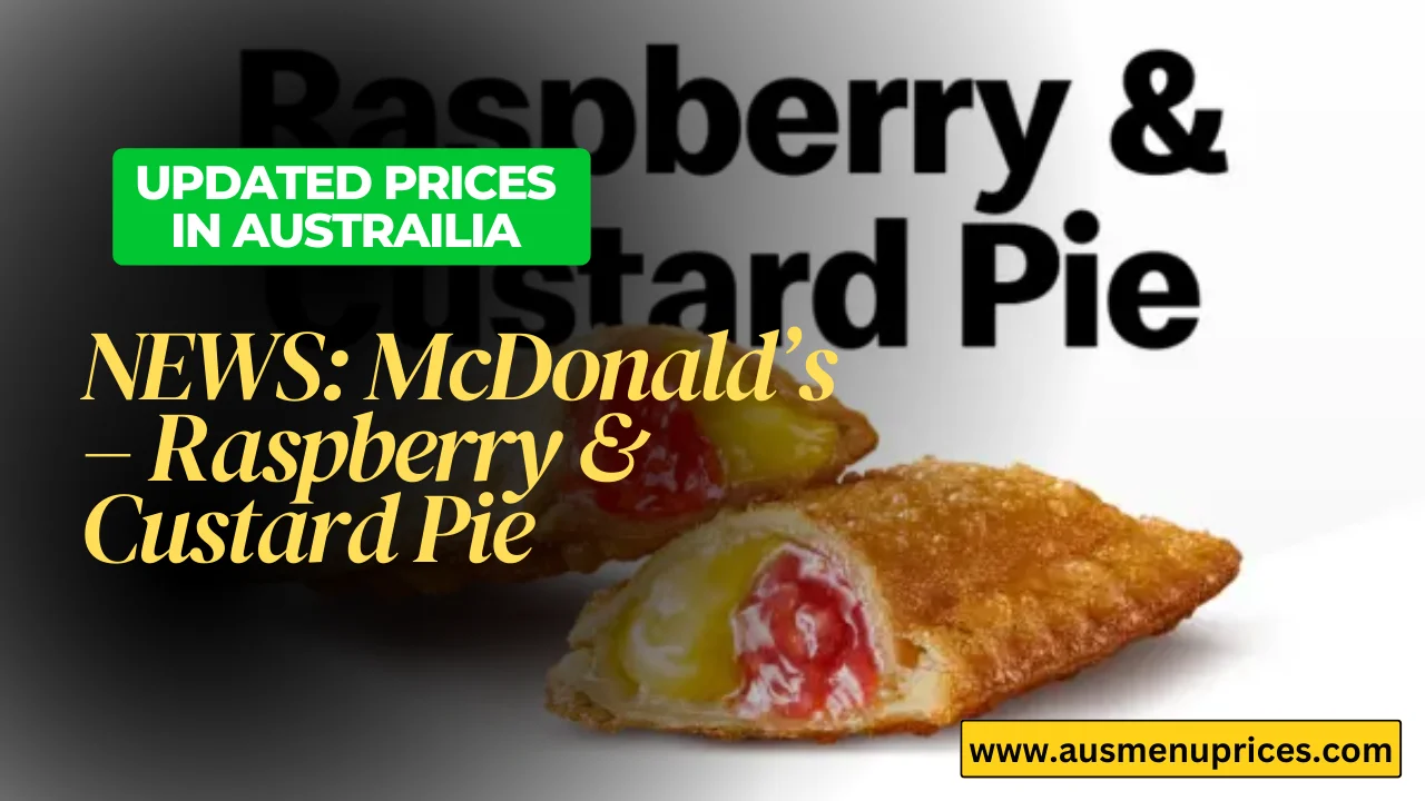 McDonald’s Raspberry & Custard Pie