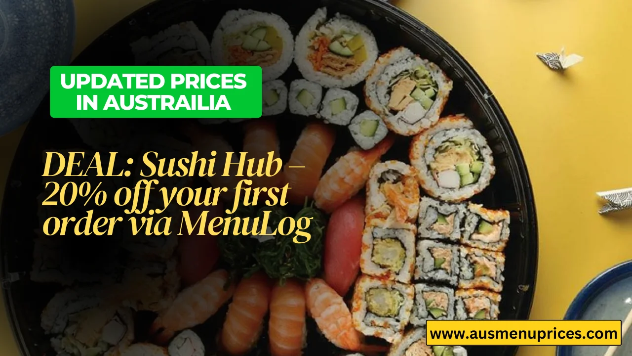 Sushi Hub Menu Deal