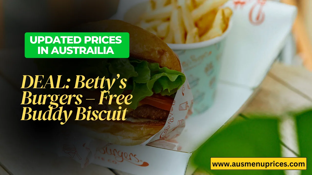 betty’s burgers menu Deal