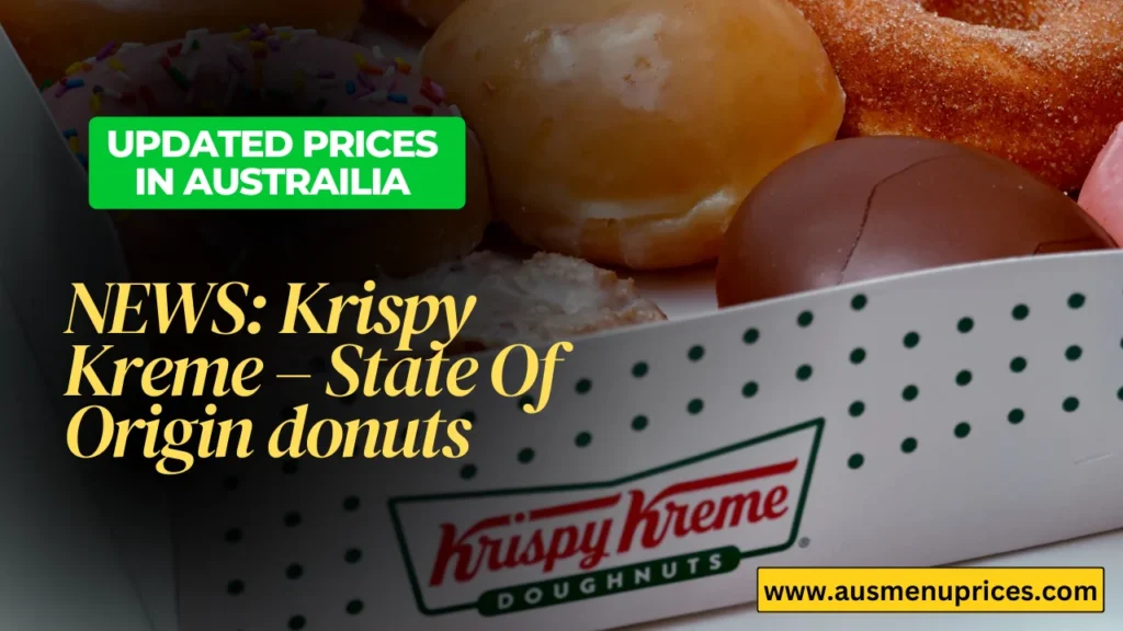 NEWS Krispy Kreme – State Of Origin donuts