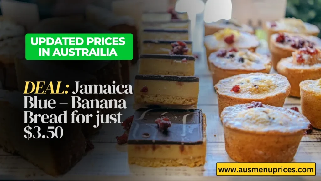 DEAL Jamaica Blue – Banana Bread for just $3.50